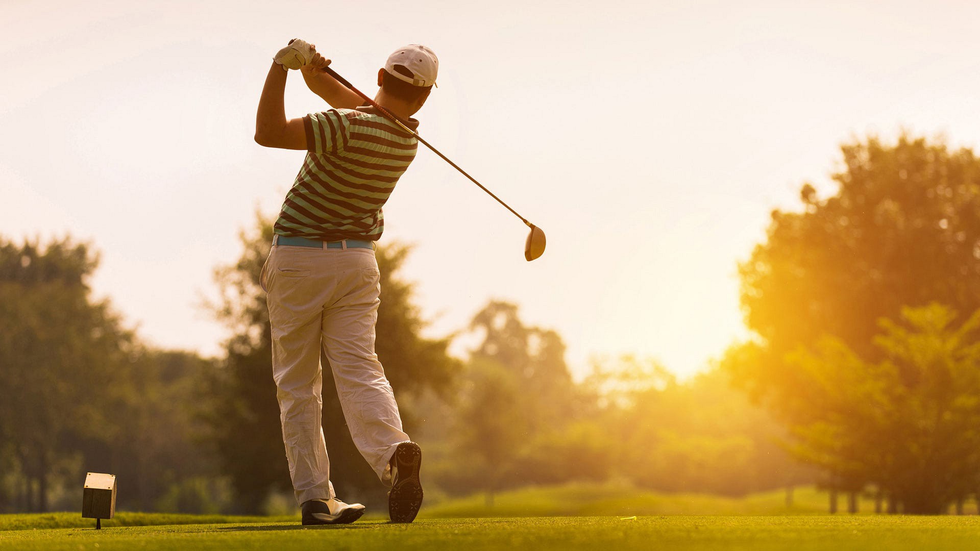 Golfing